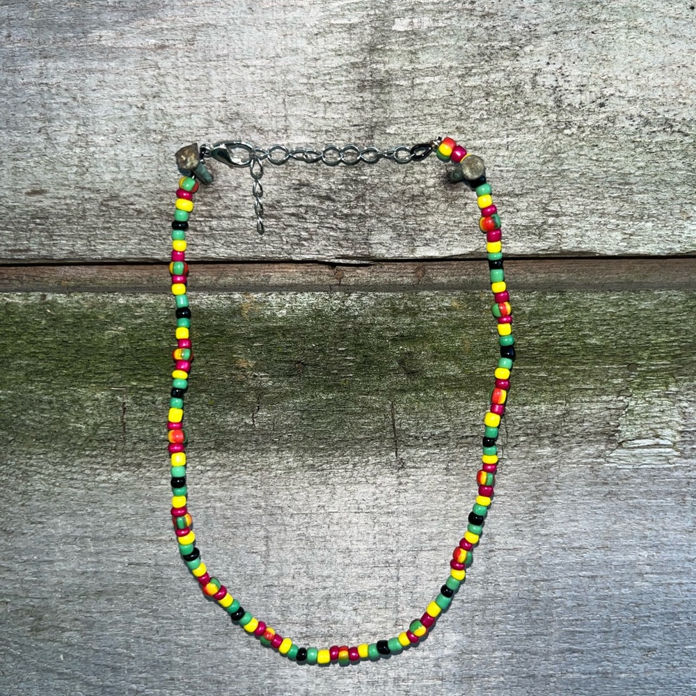 Handmade Colorful Beaded Necklace